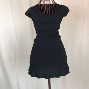Black bandage dress